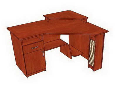 Стол компьютерный угловой СК-002 (1300х1100)