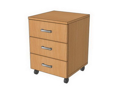 Тумба на колесиках Т-002 (555х400х350)