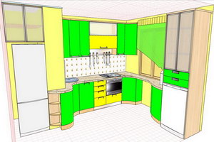 Цветовые решения кухни