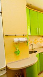 Удобный выступ столешницы