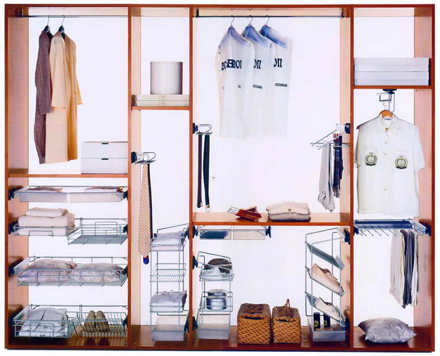 полки и корзины