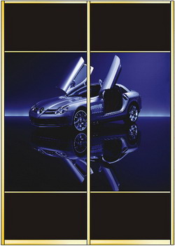 Комбинация материалов двери - К5З